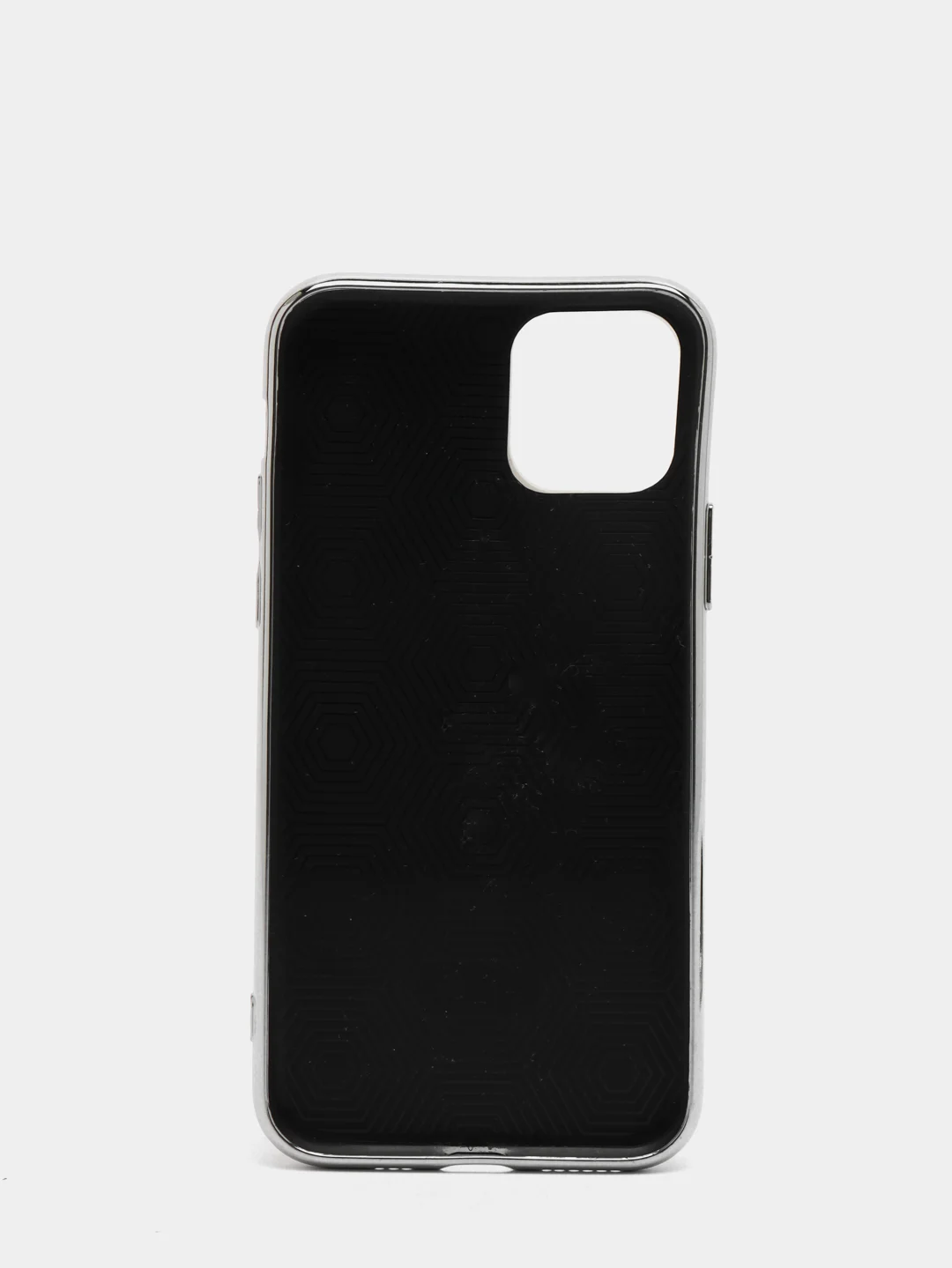 Белый чехол с блестками со стеклянной панелью Iphone 11,12,13,Pro,Max,XR,X,XS,7+,8+,7,8,SE,6,6S