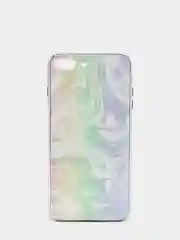 Горчичный чехол с блестками со стеклянной панелью Iphone 11,12,13,Pro,Max,XR,X,XS,7+,8+,7,8,SE,6,6S