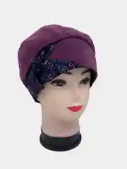 Берет классический из натурального замша
