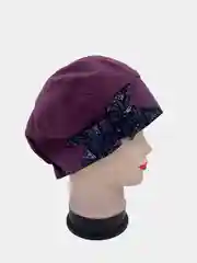 Берет классический из натурального замша