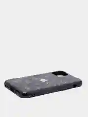 Желтый чехол с блестками со стеклянной панелью Iphone 11,12,13,Pro,Max,XR,X,XS,7+,8+,7,8,SE,6,6S