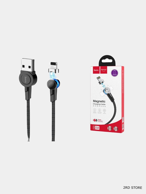 Кабель USB на Lightning S8 Magnetic для зарядки