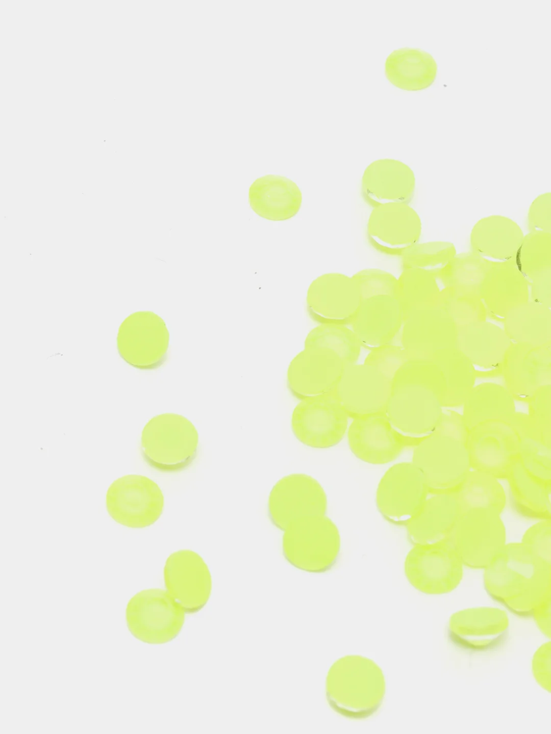 Неоновые стразы, желтые, холодной фиксации Neon yellow, стекло, размеры ss12 - ss30