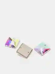 Стразы (стекло) пришивные квадрат Crystal AB (квадратные - square) имитация Сваровски