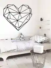 Наклейка 3D "Сердце"