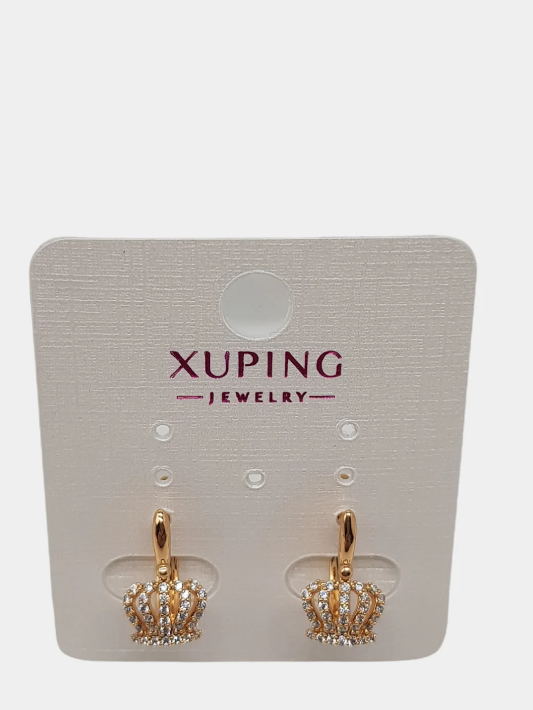 Золотой серьги Корона Xuping Jewelry