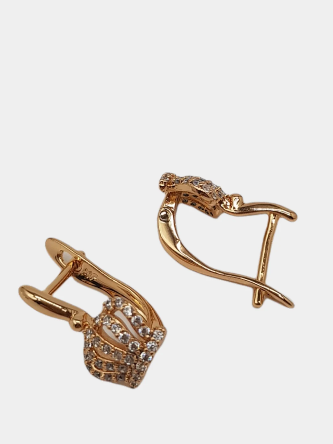 Золотой серьги Корона Xuping Jewelry