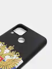 Светло-оранжевый чехол REALME C15