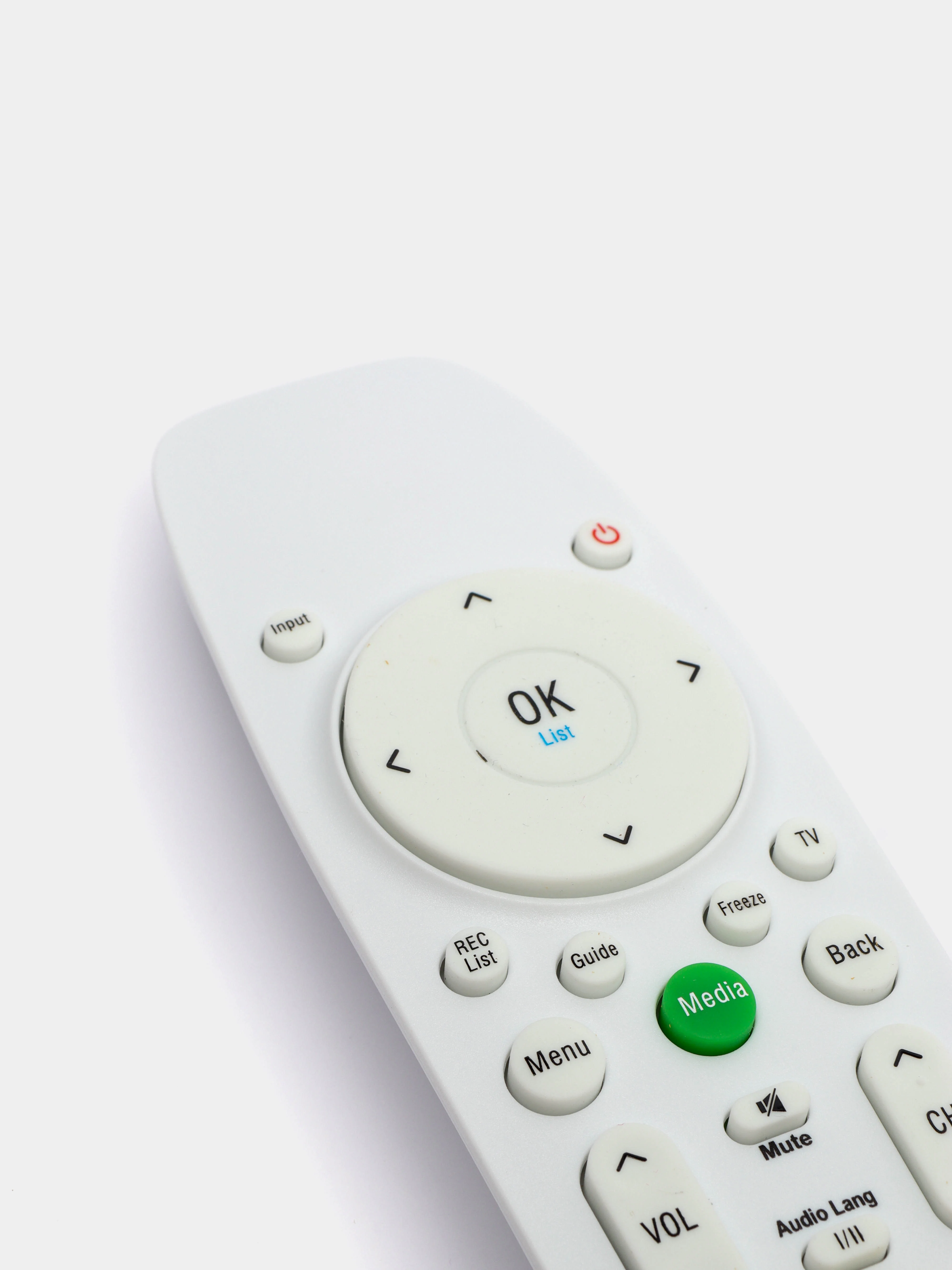 Белый пульт для телевизора DEXP 34019640 Smart белый ДУ Huayu