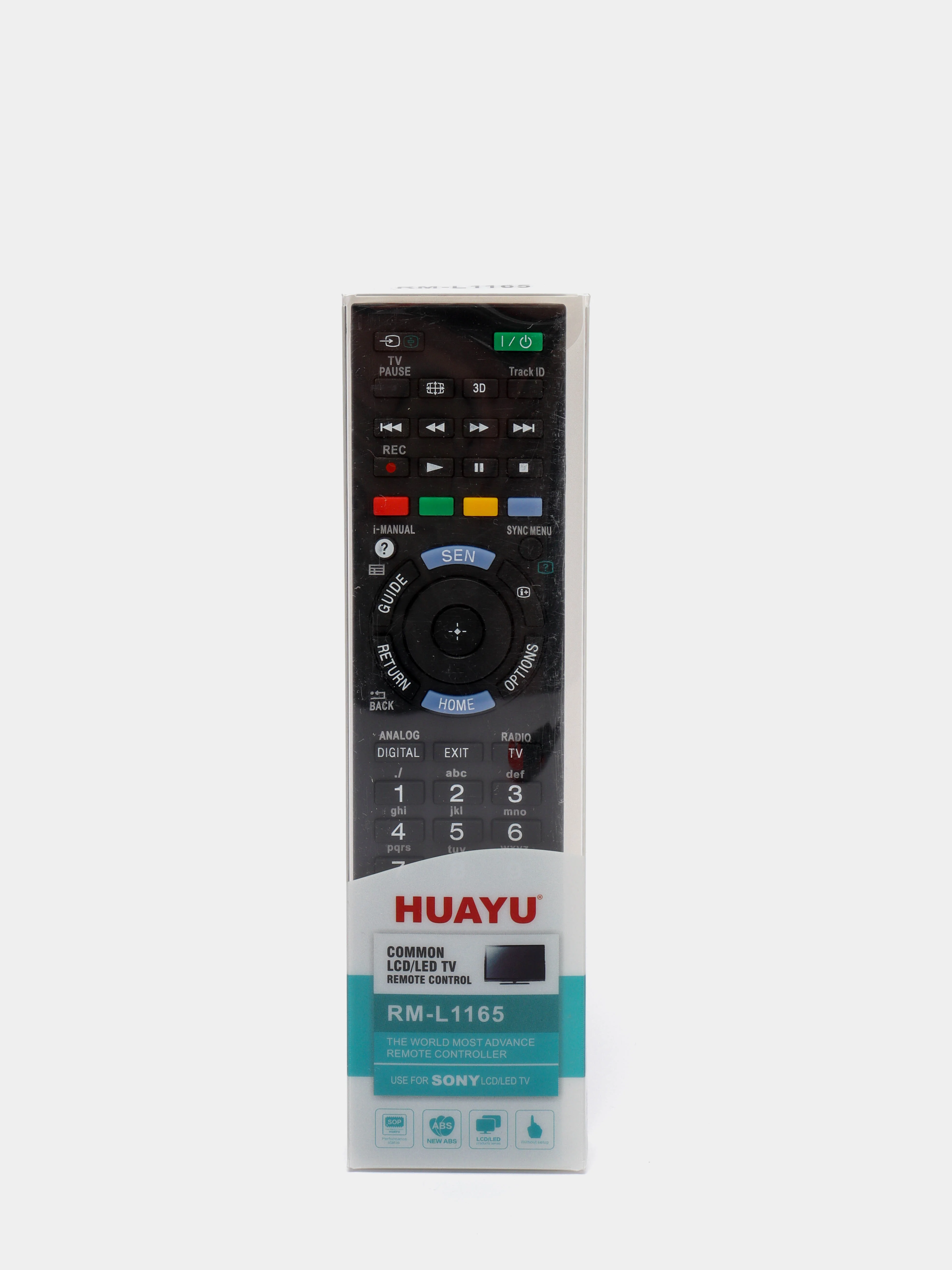 Пульт для телевизора Sony RM- L1165 3D универсальный