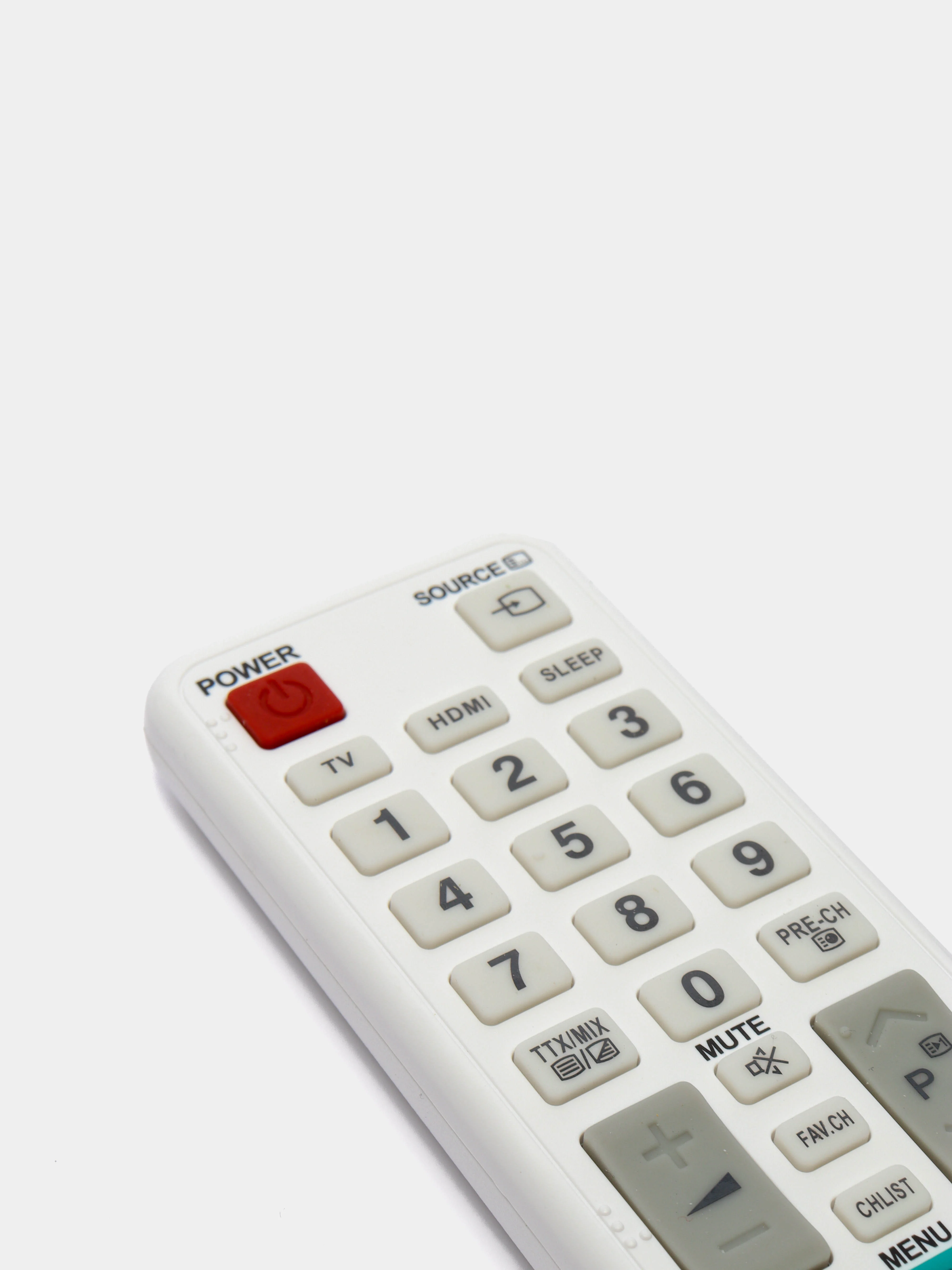 Белый пульт для телевизора Samsung RM-L919 универсальный