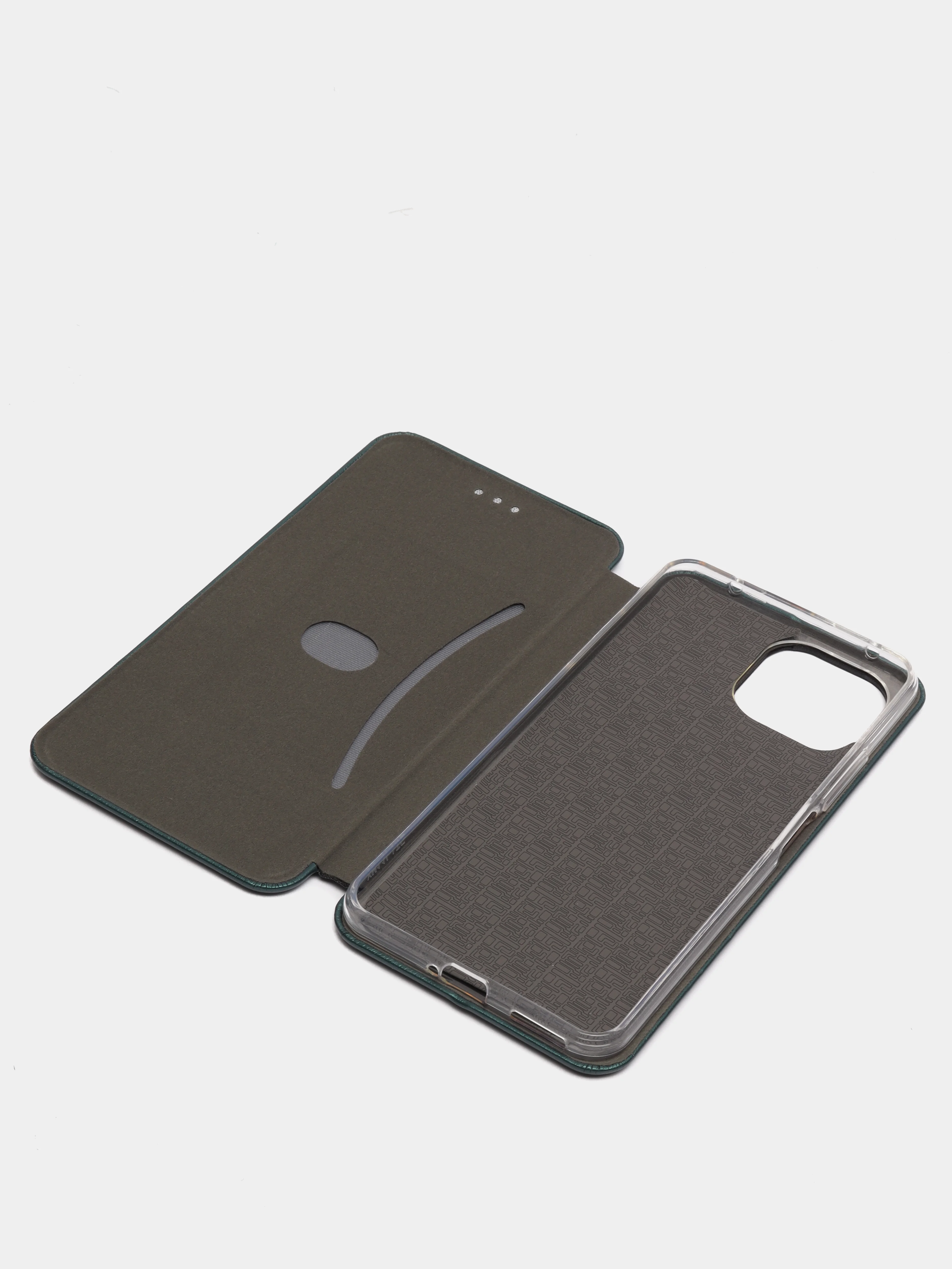Зеленый чехол книжка Xiaomi Mi 11 Lite