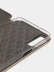 Бронзовый чехол-книжка Samsung A7 2018