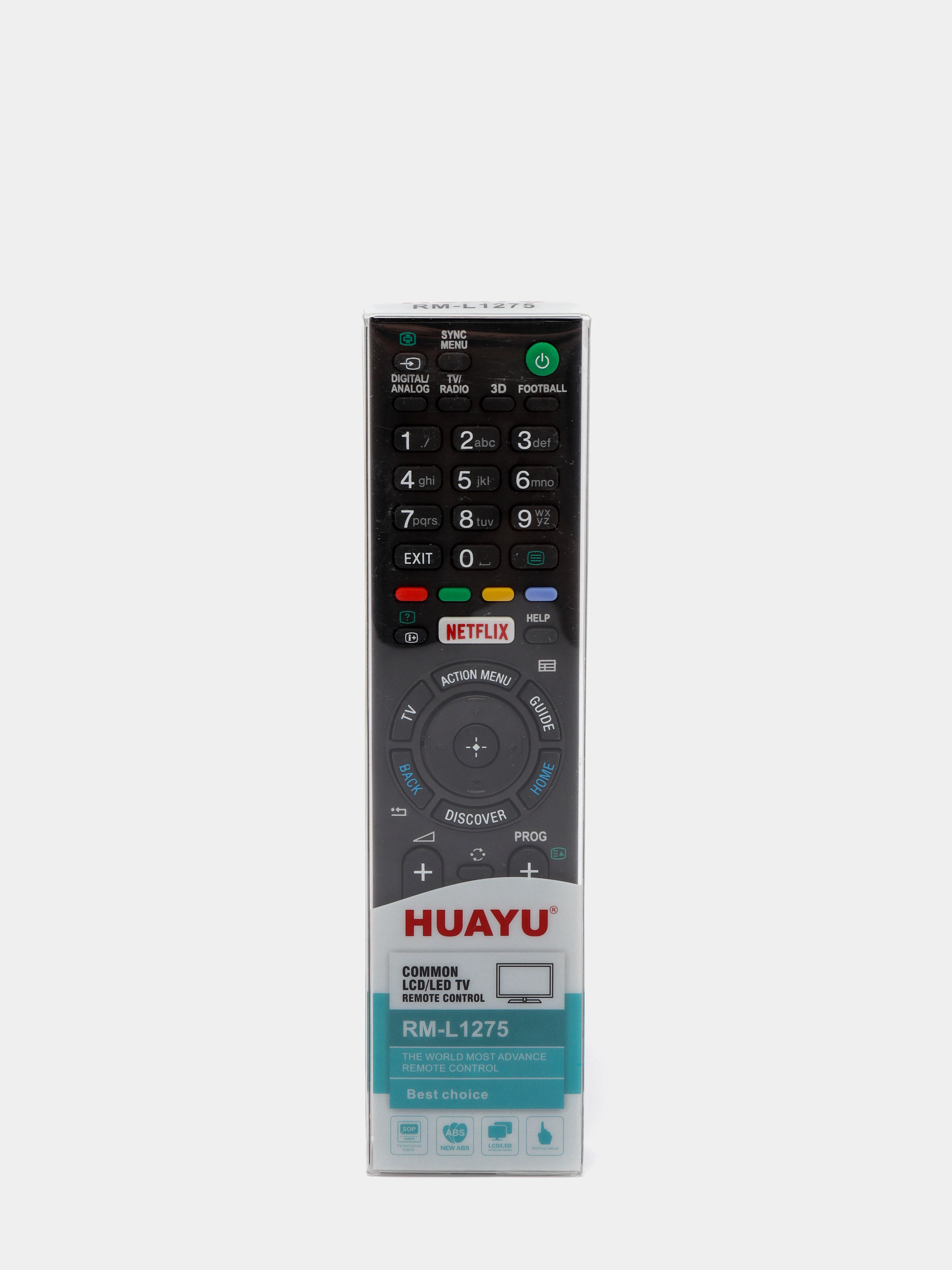 Пульт для телевизоров SONY  RM-L1275 TV Netflix/Smart Tv универсальный