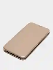 Бронзовый чехол-книжка Samsung A7 2018