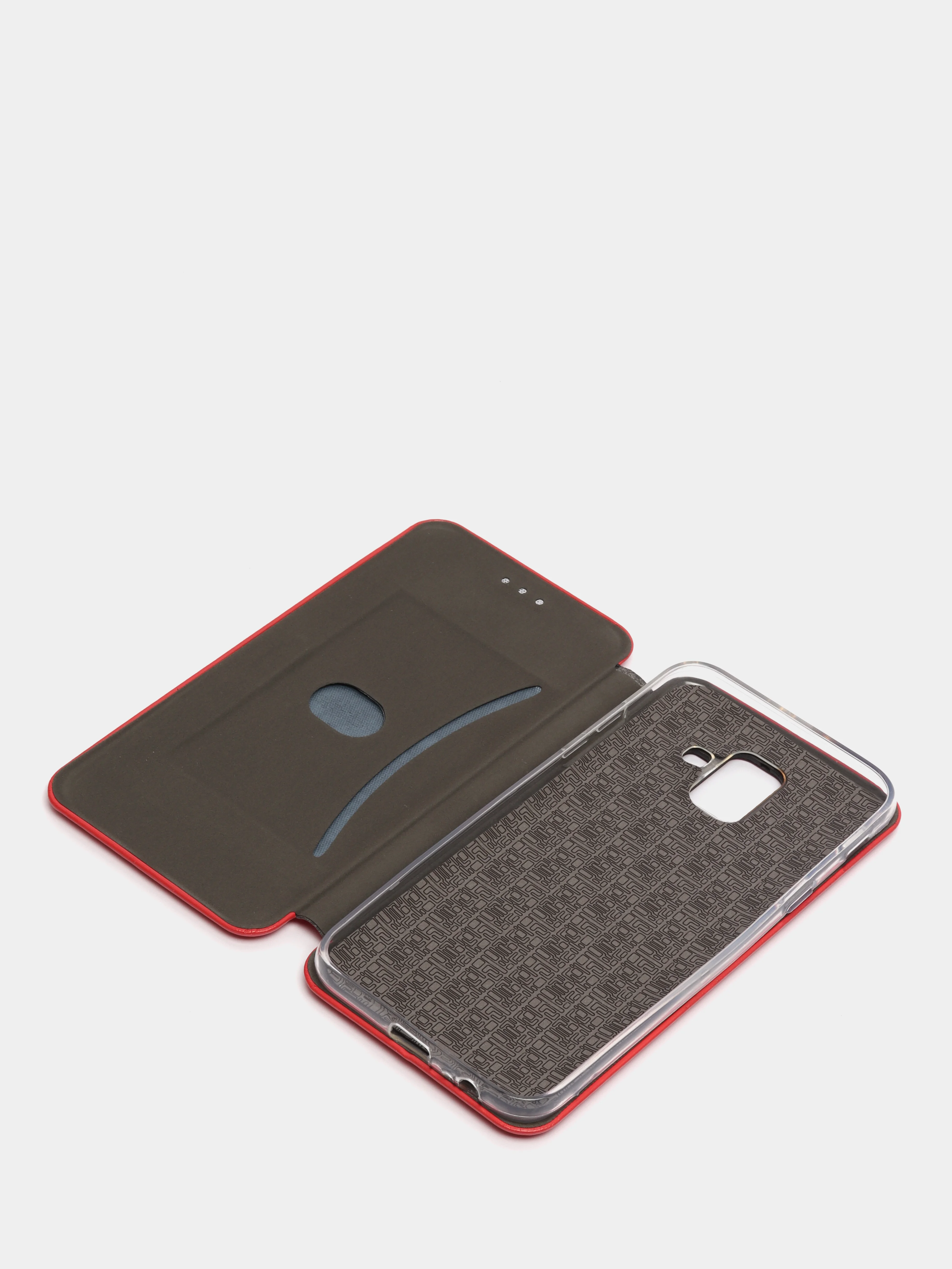 Красный чехол книжка SAMSUNG A6 2018