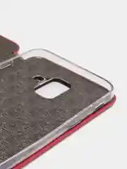 Красный чехол книжка SAMSUNG A6 2018