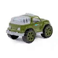 Лесной зеленый автомобиль-джип военный, Полесье военные машинки игрушки для мальчиков