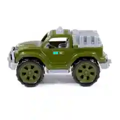 Лесной зеленый автомобиль-джип военный, Полесье военные машинки игрушки для мальчиков