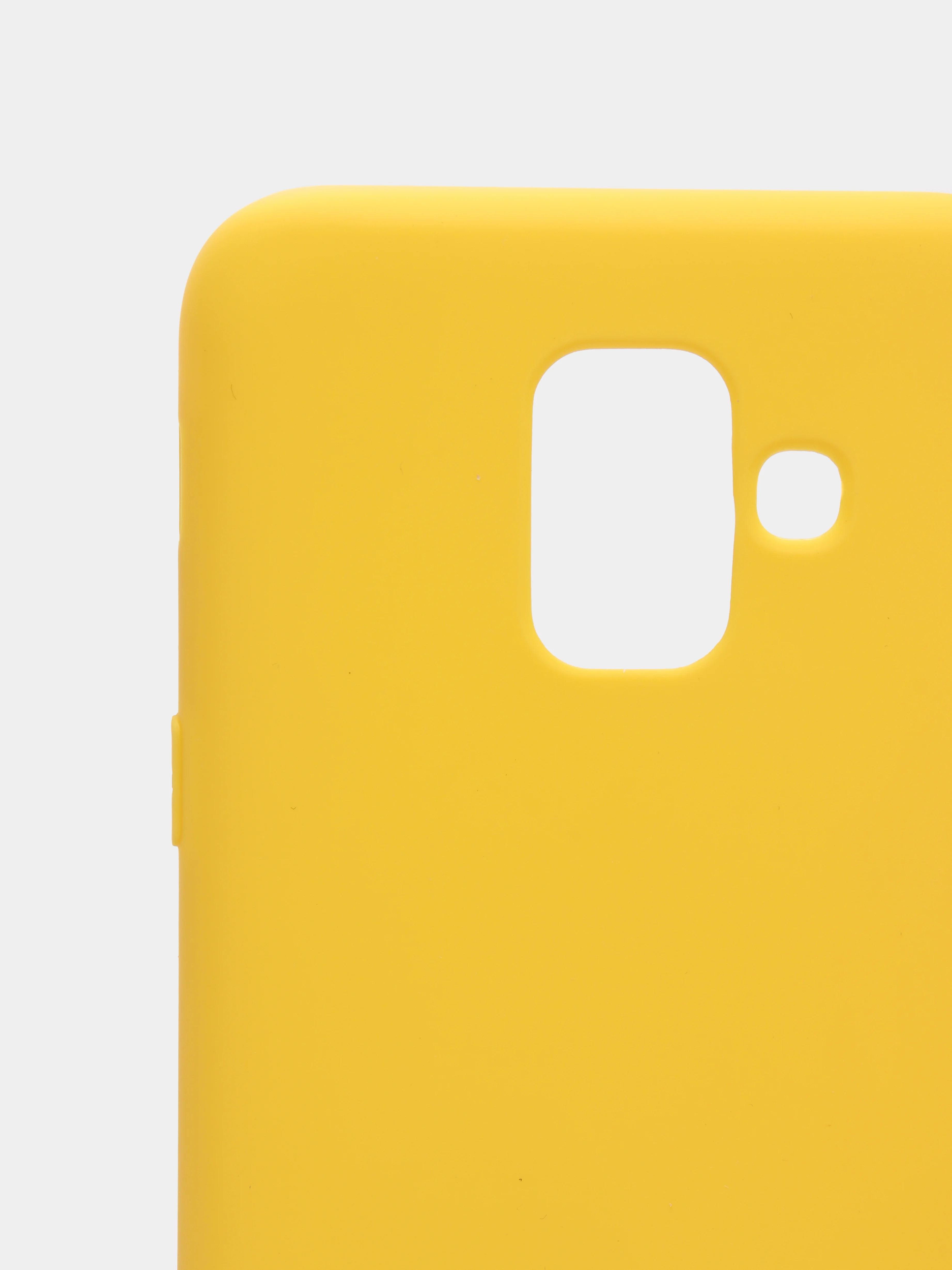 Желтый чехол  SAMSUNG A6 2018