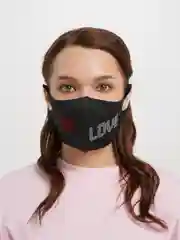 Лавандовый маска для лица со стразами многоразовая