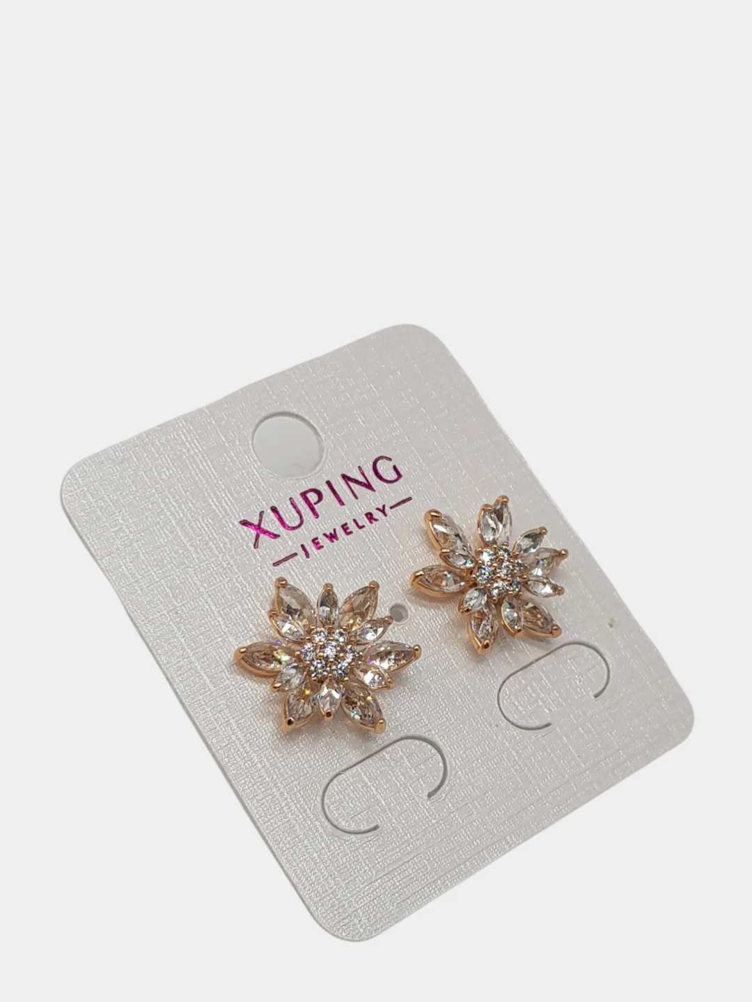Золотой серьги-гвоздики Xuping Jewelry