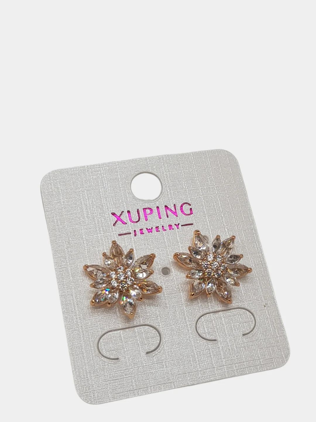 Золотой серьги-гвоздики Xuping Jewelry