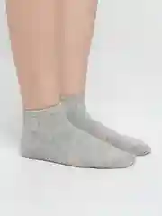 Серый женские носки короткие, белые, серые