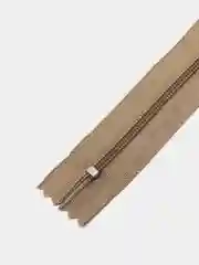 Светло-коричневый молния MaxZipper пластиковая юбочная №3, 18см