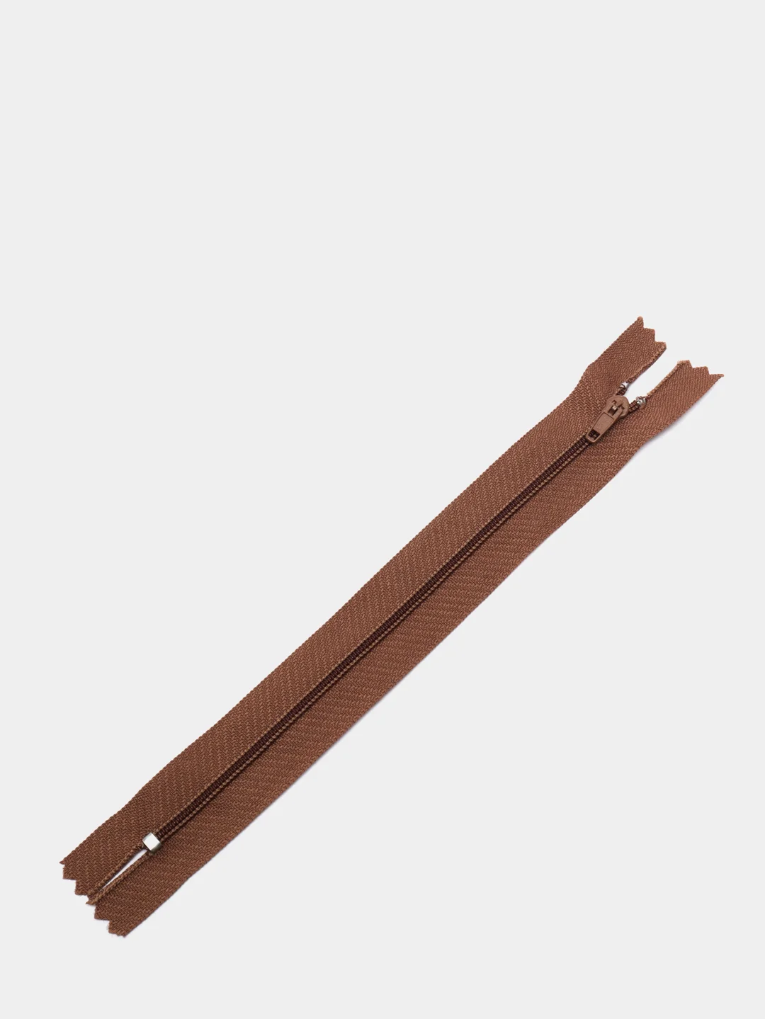 Коричневый молния MaxZipper пластиковая юбочная №3, 18см