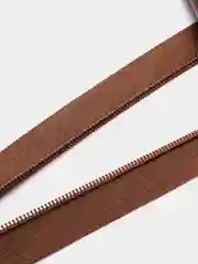 Коричневый молния MaxZipper пластиковая юбочная №3, 18см