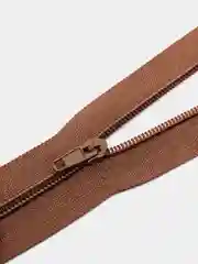 Коричневый молния MaxZipper пластиковая юбочная №3, 18см
