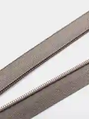 Серый меланж молния MaxZipper пластиковая юбочная №3, 18см