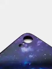 Фиолетовый чехол с космическими рисунками для iPhone 11, XR, X/XS, 7/8, 7P/8P, 6/6S