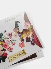 Набор для творчества в технике папертоль Цветы на коричневом. Магия Хобби