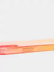 Желтый чехол прозрачный силиконовый градиент для iPhone