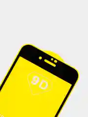 Защитное стекло 5D для iPhone всех моделей с тонкой черной рамкой