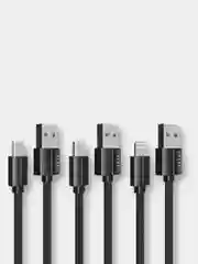 Кабель USB EARLDOM EC-109 для передачи данных и подзарядки Micro / Type-C / Lightning