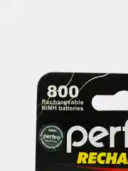 Аккумуляторы ААА Perfeo Ni-MH, 800 mah, мизинчиковые аккумуляторные батарейки