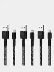 Кабель USB EARLDOM EC-116 для передачи данных и подзарядки Micro / Type-C / Lightning