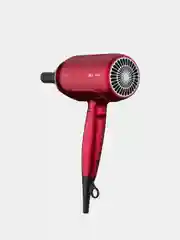 Бордовый фен для укладки волос складной BQ HD1406M, 2200 Вт, 2 режима, функция ионизации