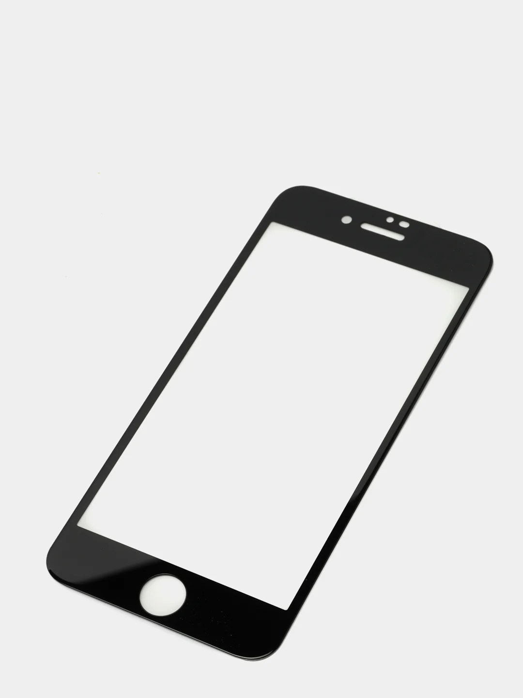 Черный защитное стекло для IPhone
