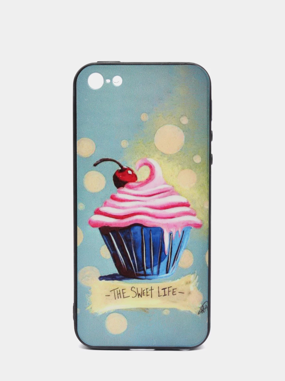 Голубой чехол Iphone 5