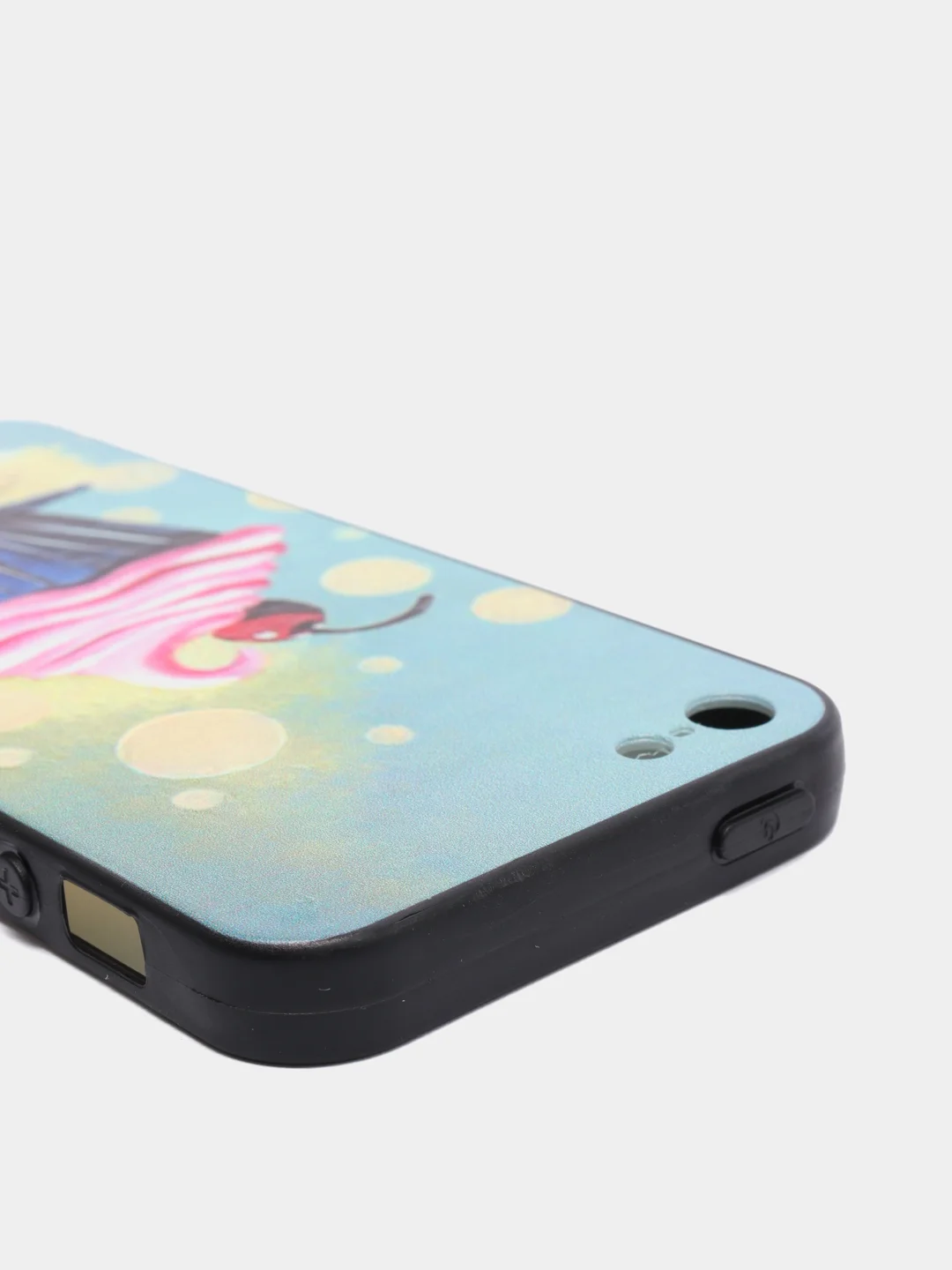 Голубой чехол Iphone 5