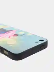 Голубой чехол Iphone 5