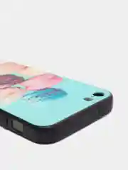 Бирюзовый чехол Iphone 5