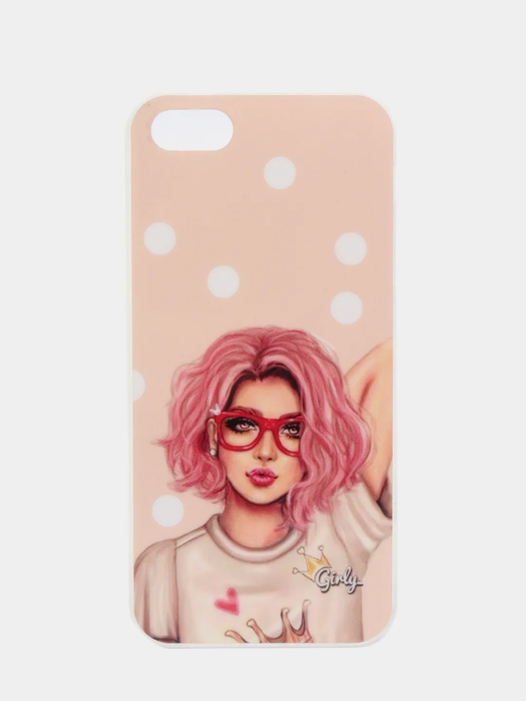 Бежевый чехол Iphone 5