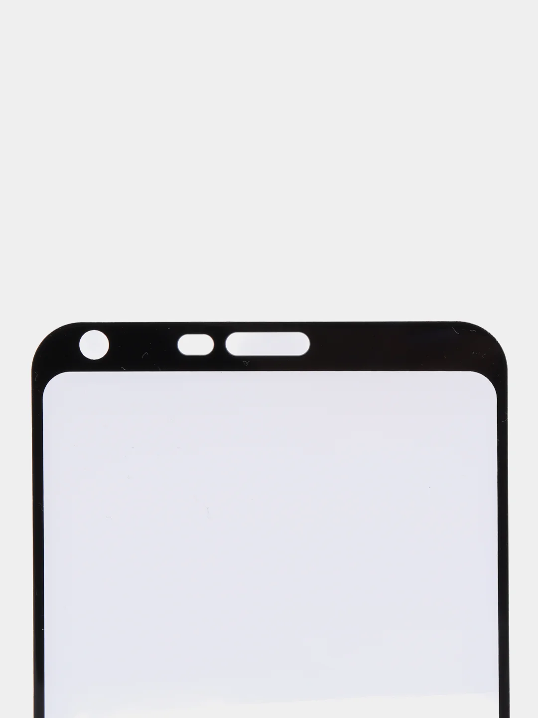 Черный защитное стекло 2D LG Q6 / LG Q8
