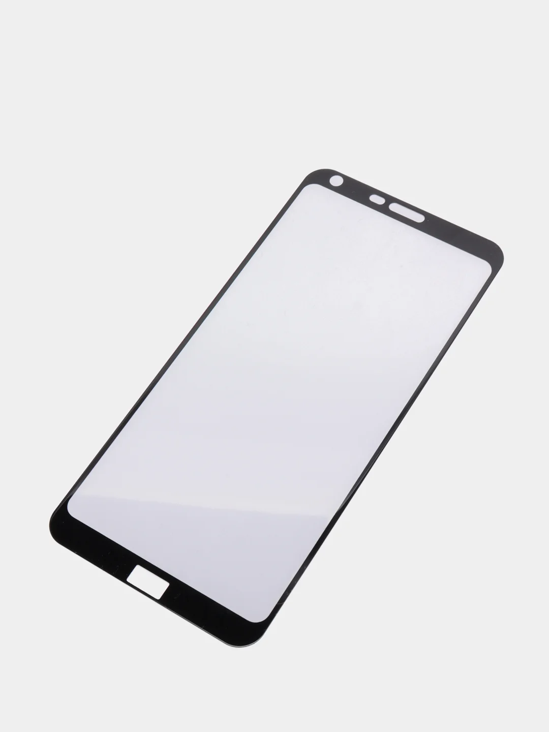Черный защитное стекло 2D LG Q6 / LG Q8