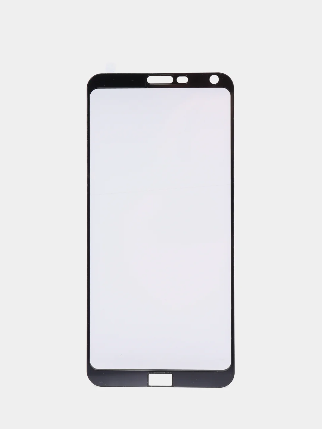 Черный защитное стекло 2D LG Q6 / LG Q8